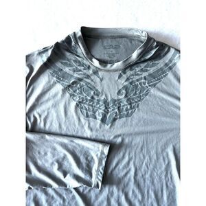 Crazy‎ Shirts Men's M Honu Tribal Kai Noa Swim Surf Stretch Shirt Athletic UV